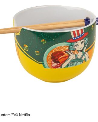 KPop Demon Hunters Ramen-Schüssel mit Stäbchen Zoey Hamburger