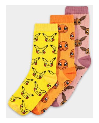 Pokémon Socken 3er-Pack Three Icons 35-38