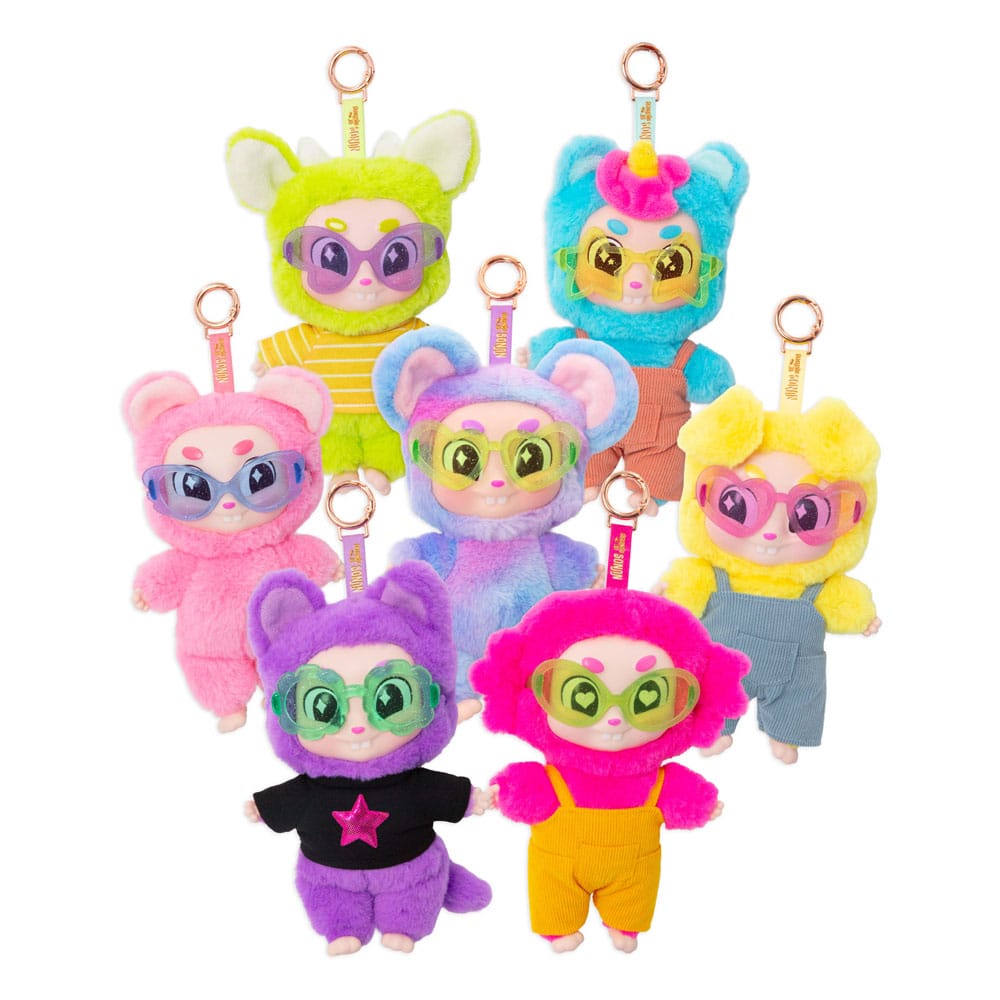 Nunos Lil' Monsters Blind Box Plüschfiguren Supermarkt-Abenteuer 10 cm Display (6) – Bild 2