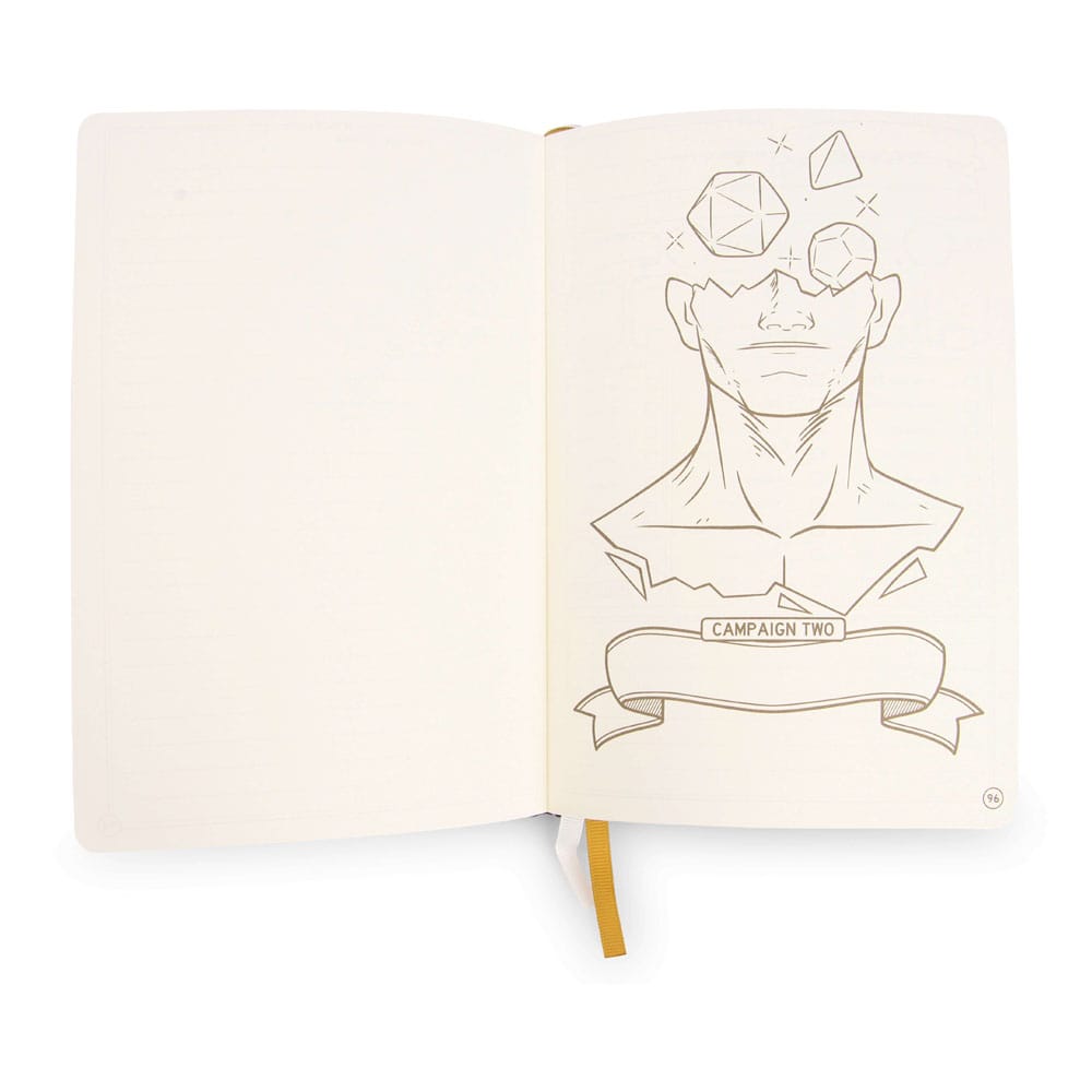 Dungeons & Dragons RPG Journal 5e Green – Bild 4