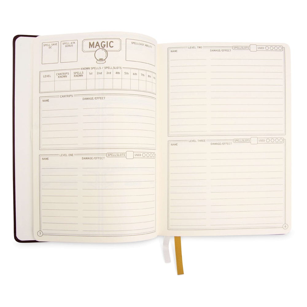 Dungeons & Dragons RPG Journal 5e Green – Bild 6