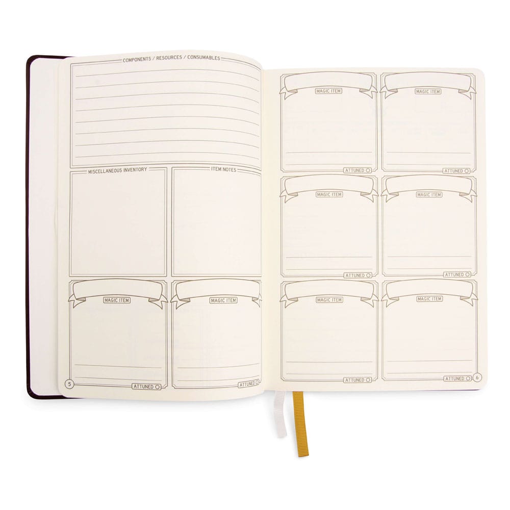 Dungeons & Dragons RPG Journal 5e Green – Bild 8