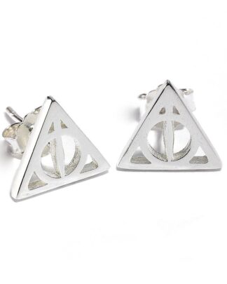 Harry Potter Ohrringe Deathly Hallow (Sterling Silber)