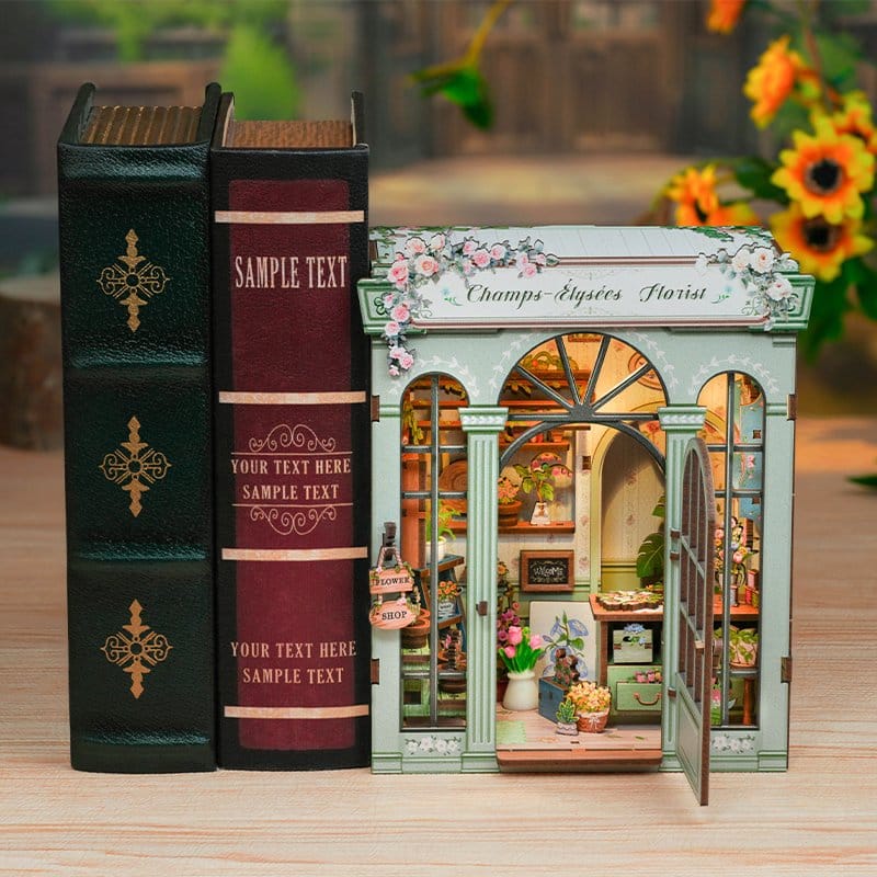 Miniature House Model Kit Champs-Élysées Florist 18 x 16 cm – Bild 5