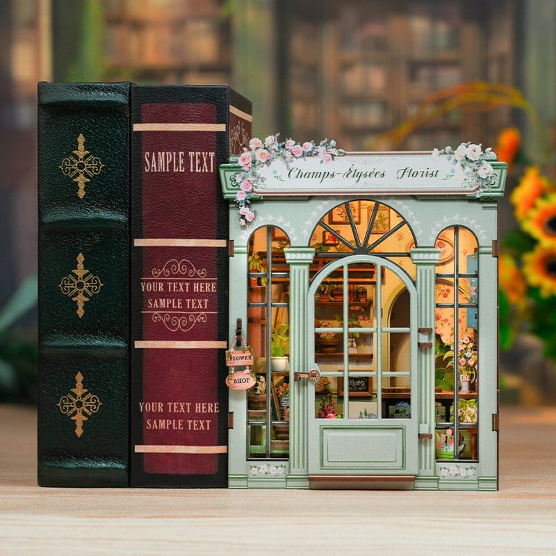 Miniature House Model Kit Champs-Élysées Florist 18 x 16 cm – Bild 6