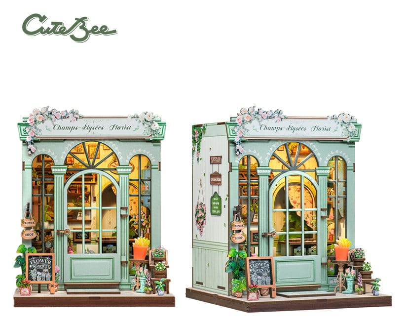 Miniature House Model Kit Champs-Élysées Florist 18 x 16 cm – Bild 10
