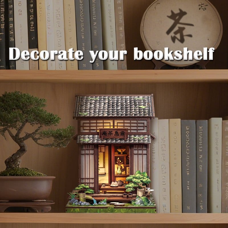 Miniature House Model Kit Kirishima Cha-an 19 x 14 cm – Bild 4