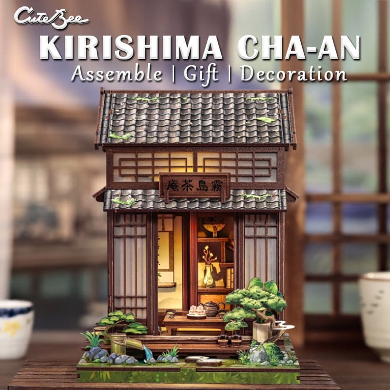 Miniature House Model Kit Kirishima Cha-an 19 x 14 cm – Bild 11