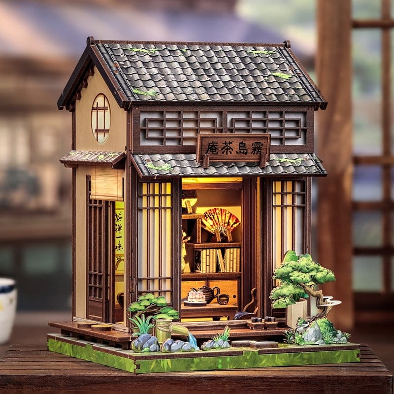Miniature House Model Kit Kirishima Cha-an 19 x 14 cm – Bild 12