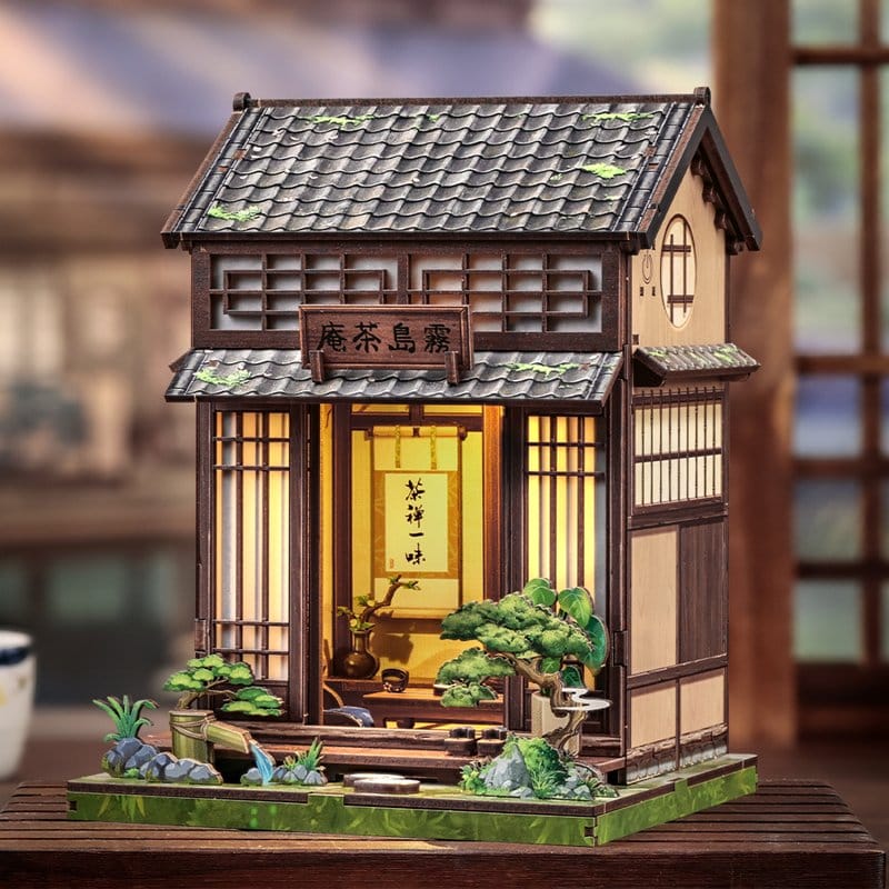 Miniature House Model Kit Kirishima Cha-an 19 x 14 cm – Bild 14