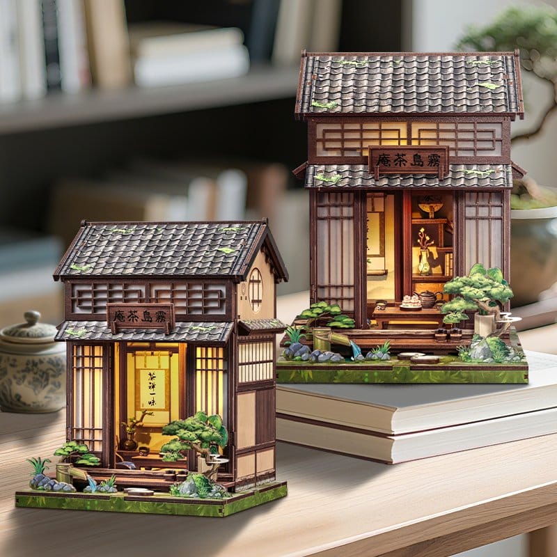 Miniature House Model Kit Kirishima Cha-an 19 x 14 cm – Bild 15