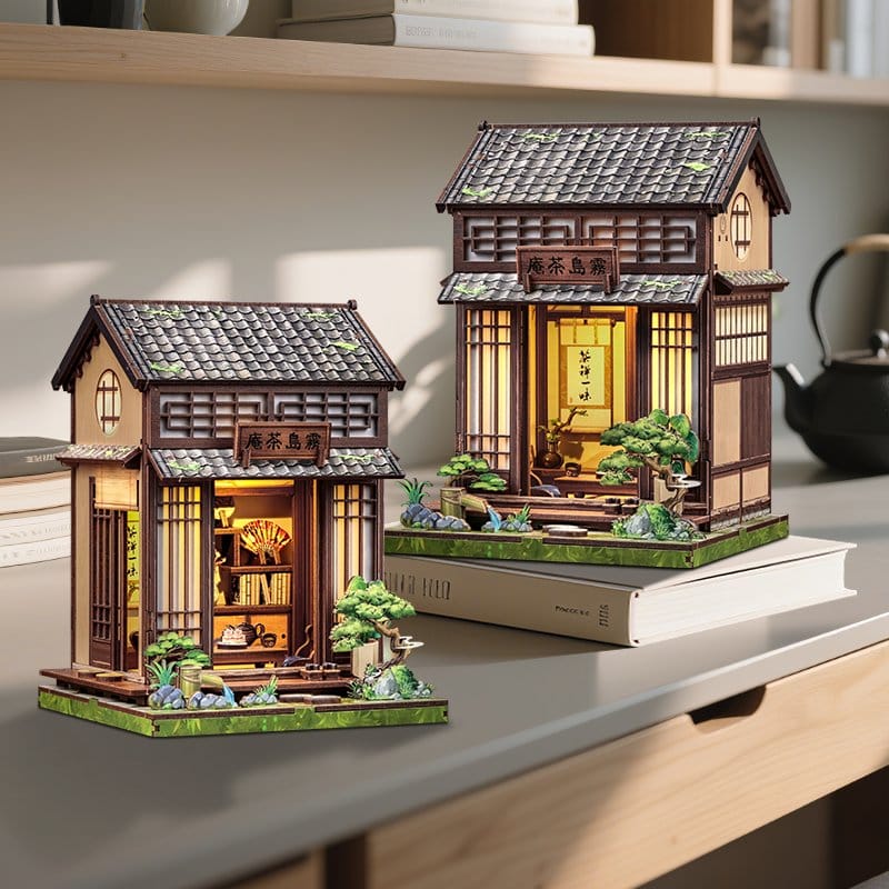 Miniature House Model Kit Kirishima Cha-an 19 x 14 cm – Bild 16