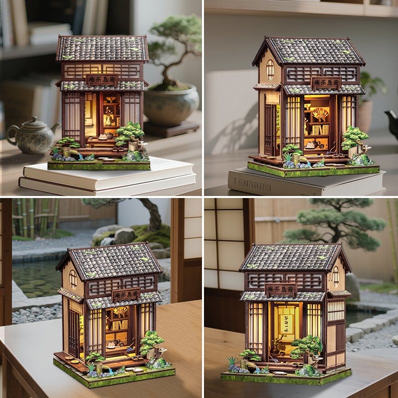 Miniature House Model Kit Kirishima Cha-an 19 x 14 cm – Bild 19