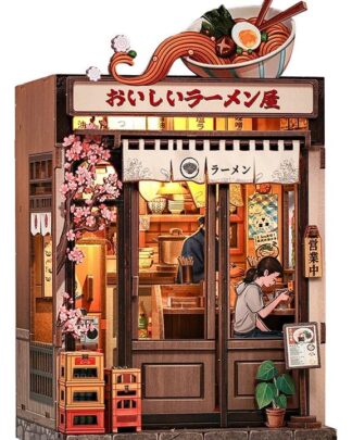 Miniature House Model Kit Oishii Kyoto 22 x 13 cm