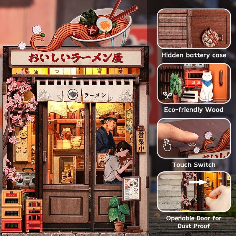 Miniature House Model Kit Oishii Kyoto 22 x 13 cm – Bild 8