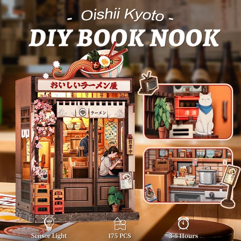 Miniature House Model Kit Oishii Kyoto 22 x 13 cm – Bild 11