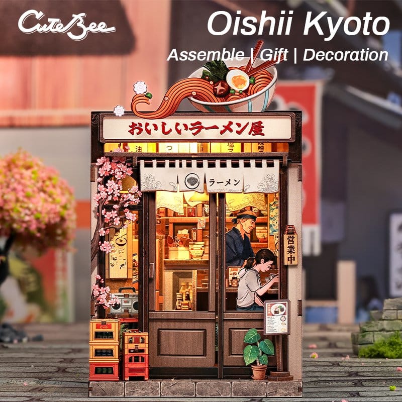 Miniature House Model Kit Oishii Kyoto 22 x 13 cm – Bild 16