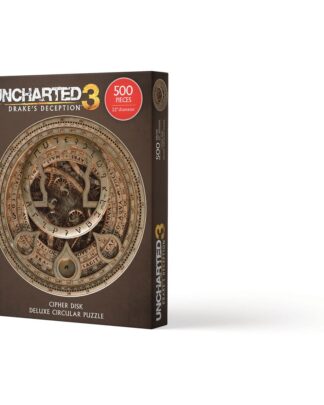 Uncharted Puzzle Cipher Disk Circular Deluxe (500 Teile)