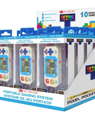 Tetris Mini tragbare Spielkonsole Pixel Pocket Display (12)