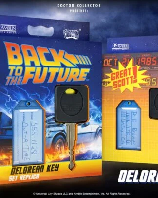Zurück in die Zukunft Replik 1/1 DeLorean Autoschlüssel