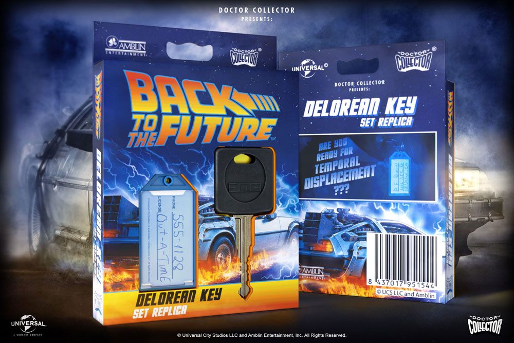 Zurück in die Zukunft Replik 1/1 DeLorean Autoschlüssel – Bild 2
