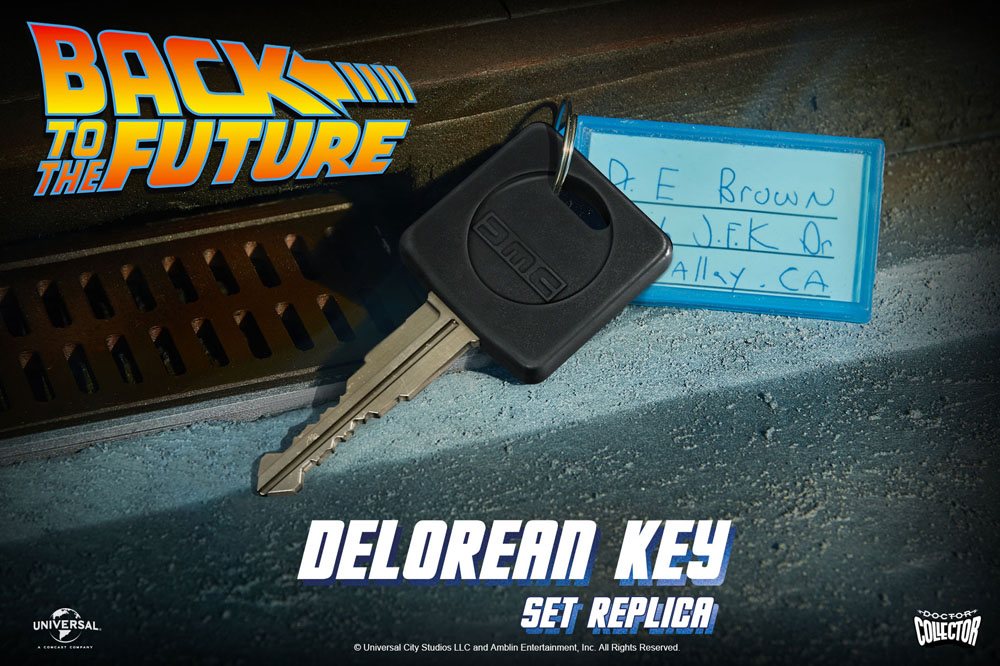 Zurück in die Zukunft Replik 1/1 DeLorean Autoschlüssel – Bild 3