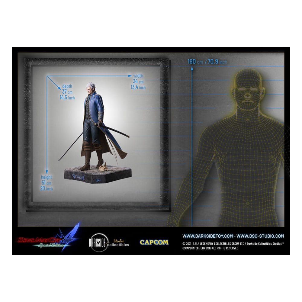 Devil May 4 Cry Premium Statue 1/4 Vergil 51 cm – Bild 27