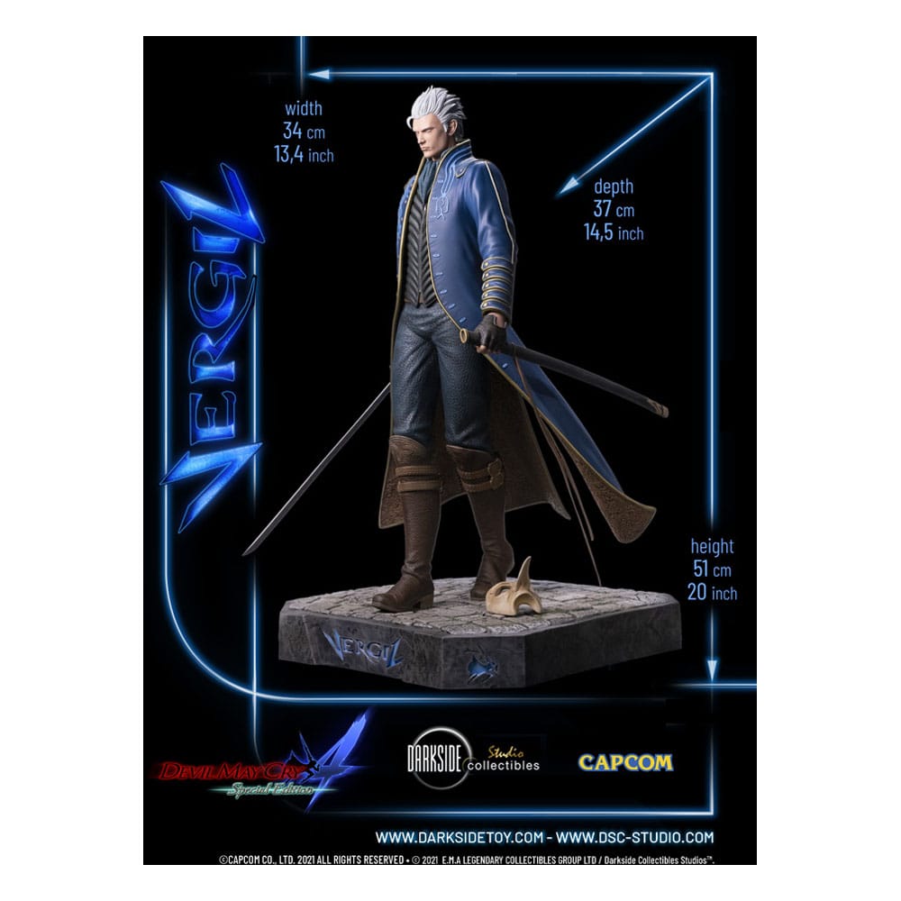 Devil May 4 Cry Premium Statue 1/4 Vergil 51 cm – Bild 28