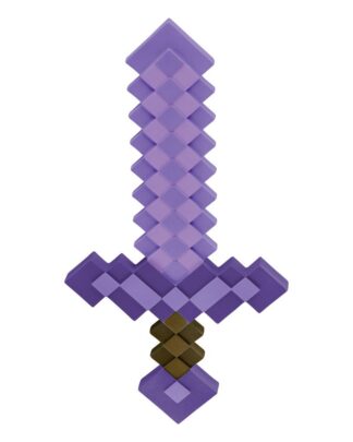 Minecraft Kunststoff-Replik Verzaubertes Schwert 51 cm