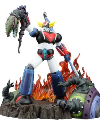 Grendizer Scene Selection 01 PVC Statue Grendizer a cry of Victory 14 cm