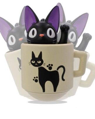 Kikis kleiner Lieferservice Figur mit rundem Boden Kiki with her mug 6 cm