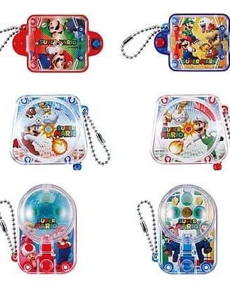 Super Mario Mini-Spiel Schlüsselanhänger Display (12)