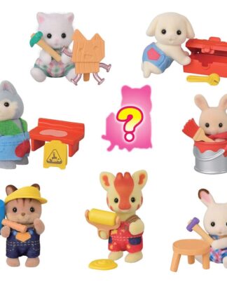 Sylvanian Families: Baustelle Babyfreunde Überraschungstüte Figur 5 cm Display (16)