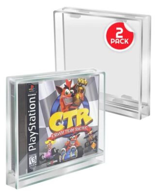 Acrylgehäuse 2er-Pack für PlayStation 1