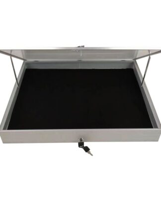 Evoretro Aluminum Display Case Silver