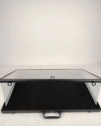 Evoretro Aluminum Display Case Black