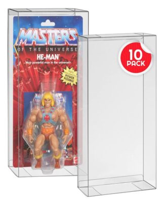 PET Gehäuse 10er-Pack für Masters of the Universe Origins Power Posing (Carded) Box Figuren