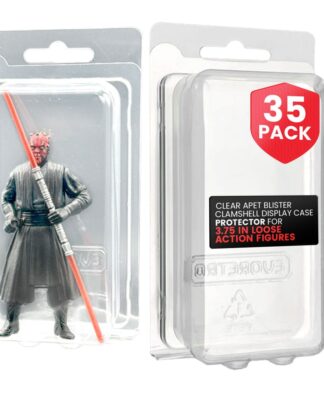 Clamshell PET Gehäuse 35er-Pack für Actionfiguren XL