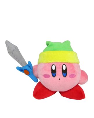 Kirby Plüschfigur Kirby mit Schwert 12 cm