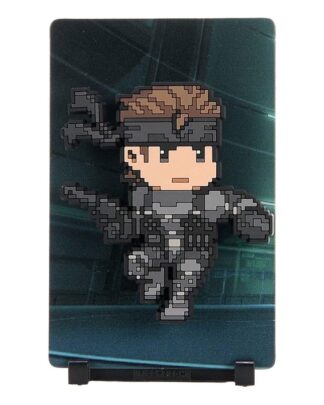 Metal Gear Solid 2 FiGGYZ Magnet-Sammelfigur Solid Snake (Hero Pose) 11 cm
