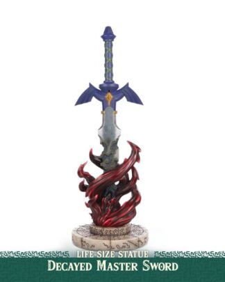 The Legend of Zelda: Tears of the Kingdom Life-Size Statue 1/1 Decayed Master Sword 71 cm