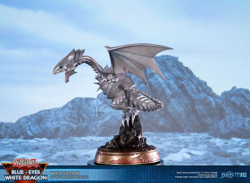 Yu-Gi-Oh! PVC Statue Blue-Eyes White Dragon White Edition 35 cm – Bild 6