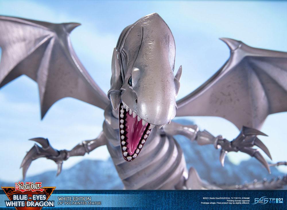 Yu-Gi-Oh! PVC Statue Blue-Eyes White Dragon White Edition 35 cm – Bild 10