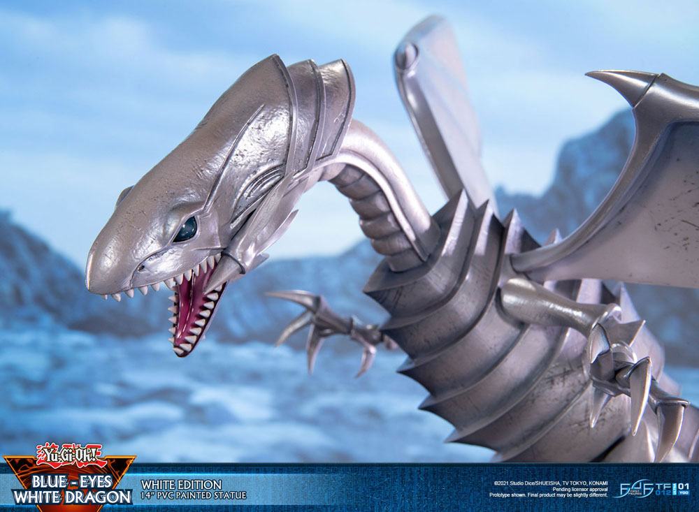 Yu-Gi-Oh! PVC Statue Blue-Eyes White Dragon White Edition 35 cm – Bild 12