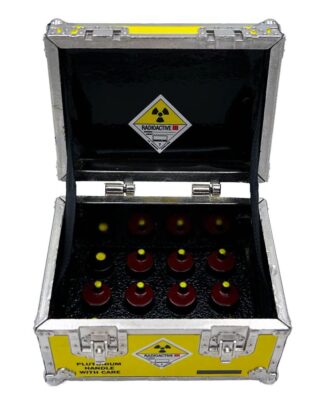 Zurück in die Zukunft Prop Replik Plutonium Case