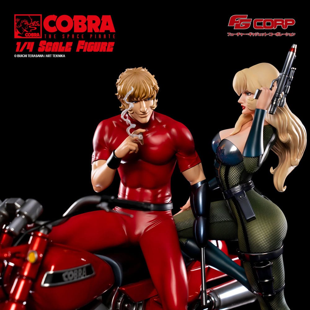 Space Pirate Cobra Statue 1/4 Cobra & Jane Royal (Spacesuit Ver.) 47 cm – Bild 11
