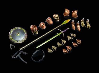 Mythic Legions: Ashes of Agbendor Actionfigur Gold Skeleton 2 Deluxe Edition – Bild 5