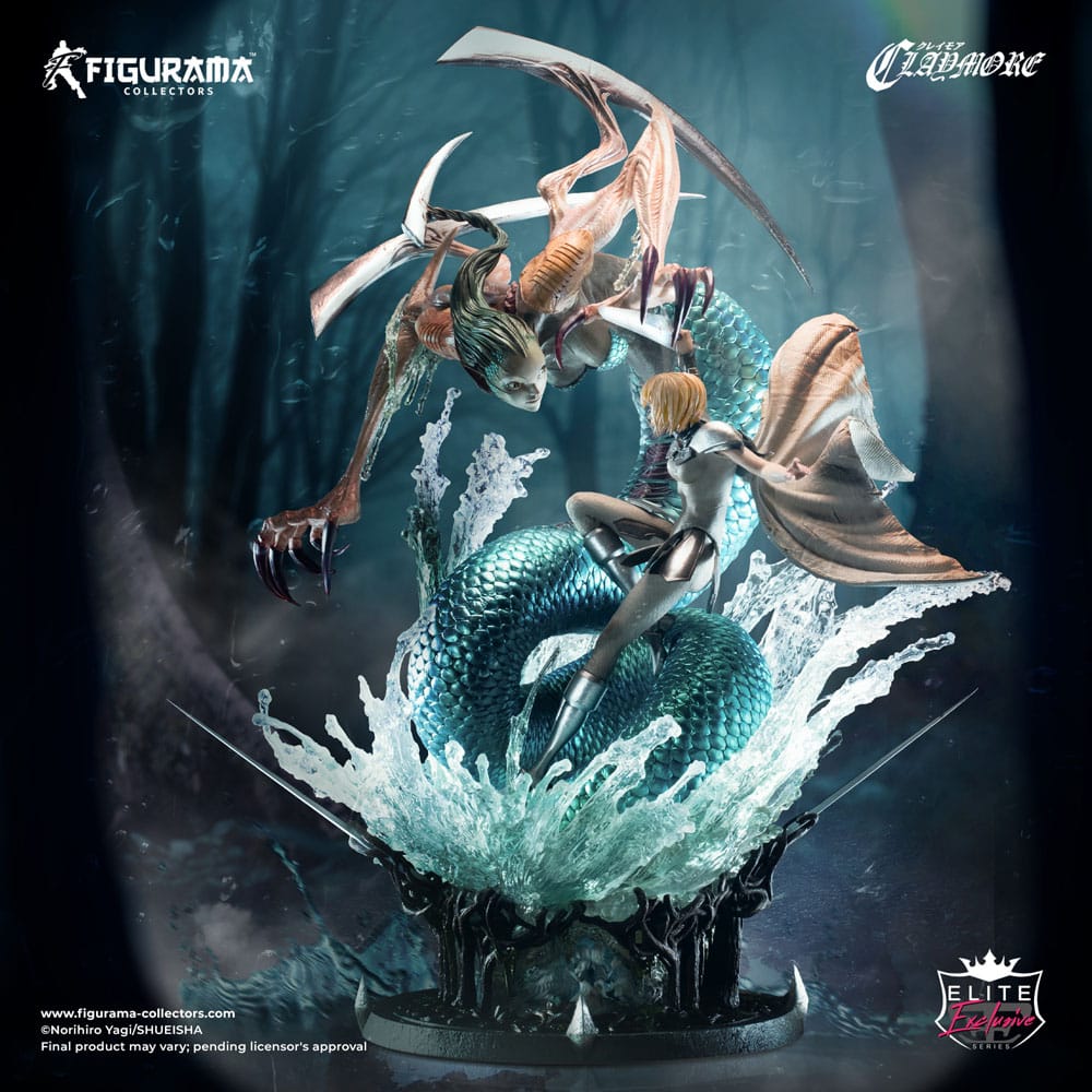 Claymore Elite Exclusive Statue 1/6 Clare vs. Ophelia 69 cm – Bild 2