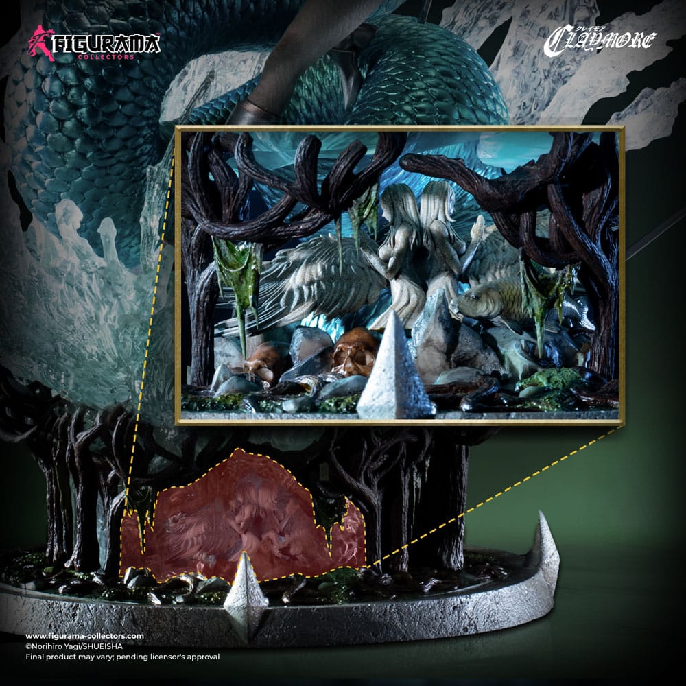 Claymore Elite Exclusive Statue 1/6 Clare vs. Ophelia 69 cm – Bild 16