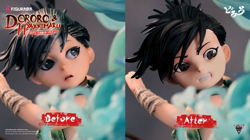 Dororo Elite Fandom Diorama 1/6 Dororo & Hyakkimaru 48 cm – Bild 15